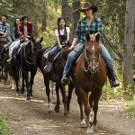 Boundary Ranch, Kananaskis, Alberta Buffalo Trail Horseback Riding Tour