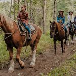 Boundary Ranch, Kananaskis, Alberta Valley Vista Trail Horseback Riding Tour