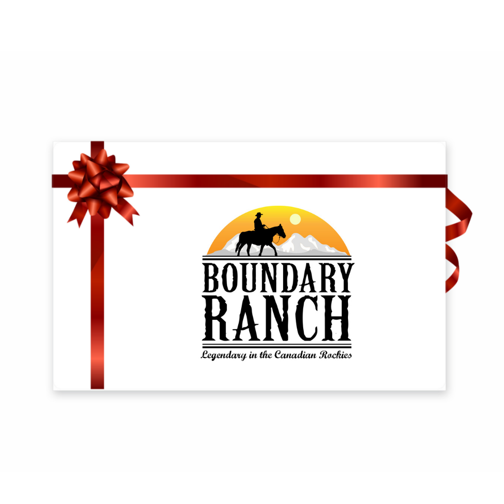 Boundary Ranch - Kananaskis, Alberta - Gift Certificate